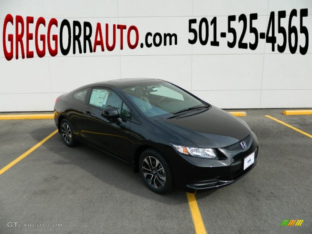 Crystal Black Pearl Honda Civic