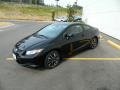 2013 Crystal Black Pearl Honda Civic EX Coupe  photo #3