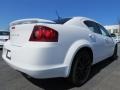 New Bright White - Avenger SXT V6 Blacktop Photo No. 3