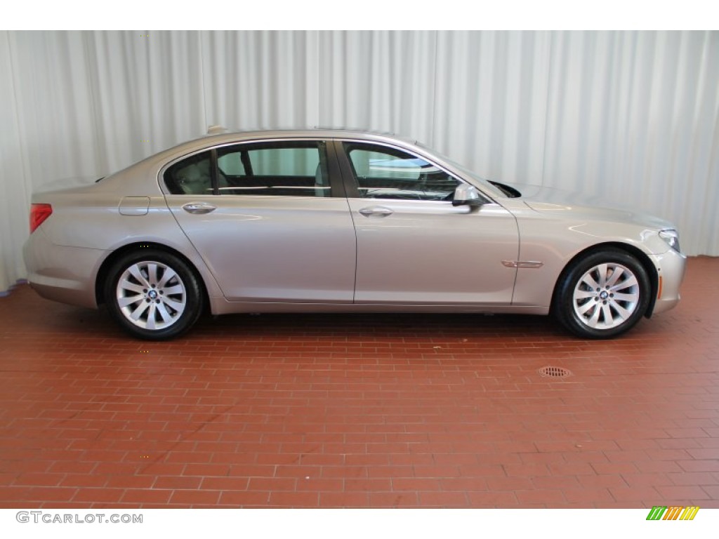 Cashmere Silver Metallic 2010 BMW 7 Series 750Li xDrive Sedan Exterior Photo #78432676