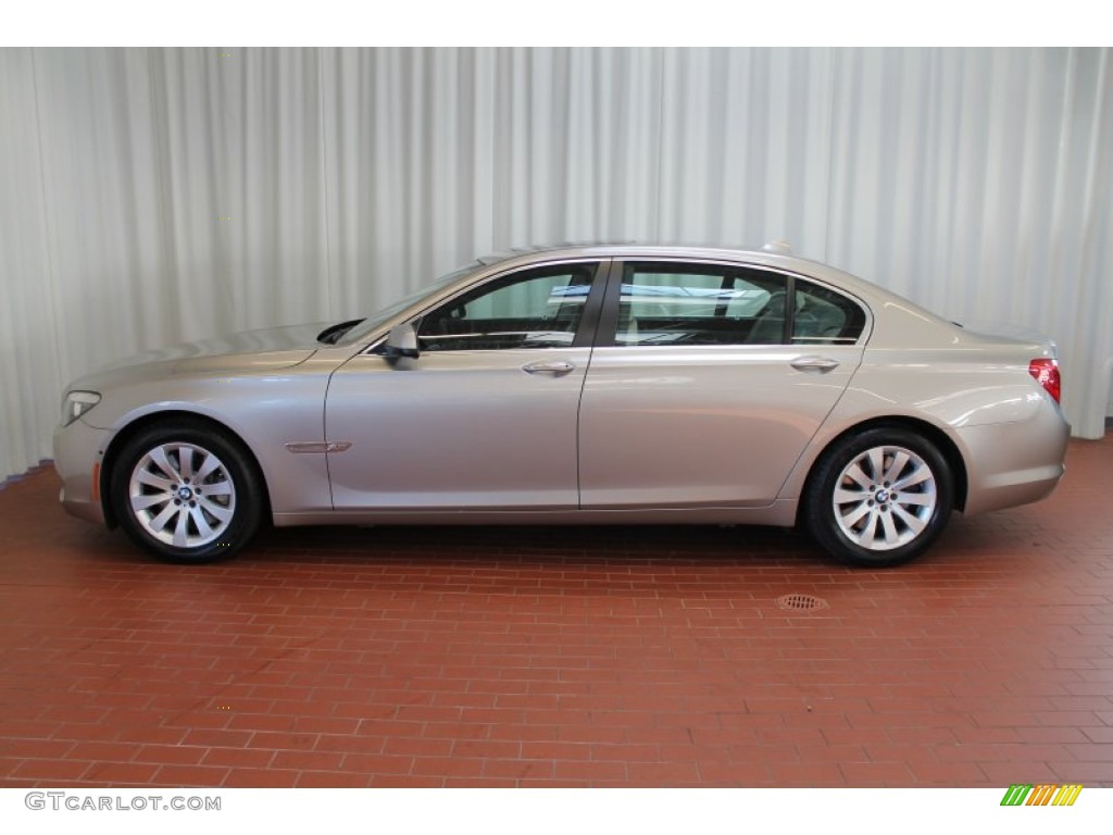 Cashmere Silver Metallic 2010 BMW 7 Series 750Li xDrive Sedan Exterior Photo #78432698