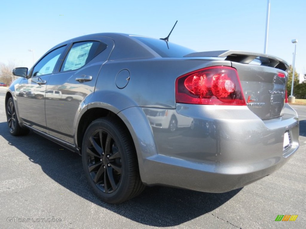 Tungsten Metallic 2013 Dodge Avenger SXT Blacktop Exterior Photo #78433304
