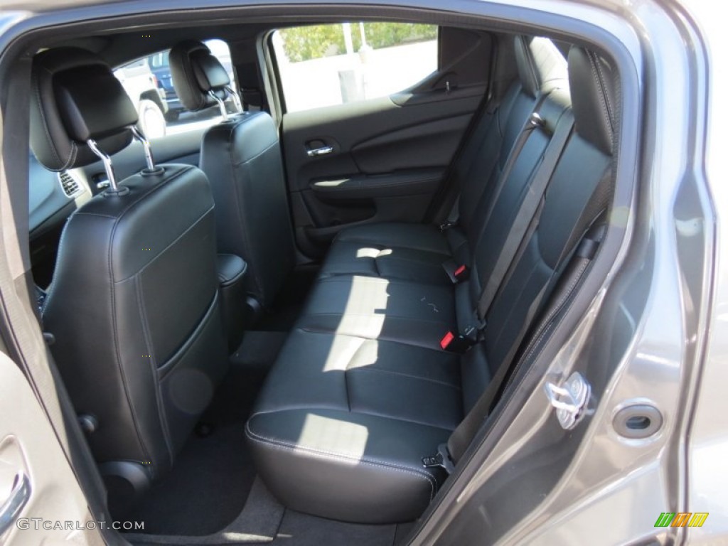 Black Interior 2013 Dodge Avenger SXT Blacktop Photo #78433406