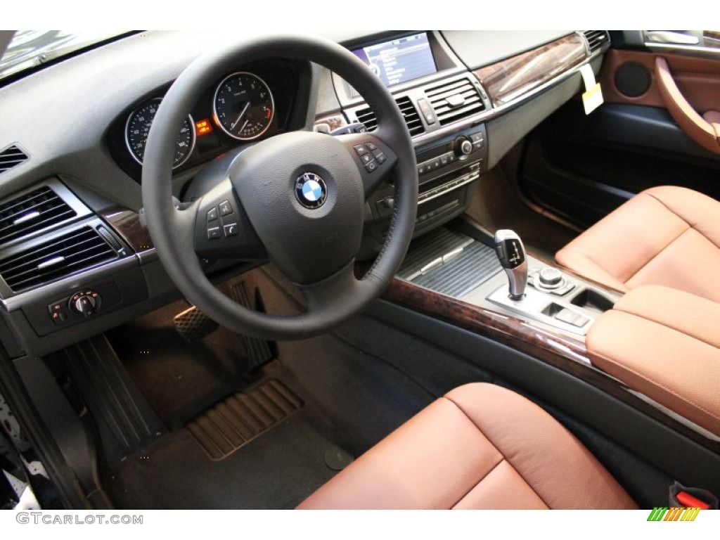 Cinnamon Brown Interior 2013 BMW X5 xDrive 35i Photo #78433504