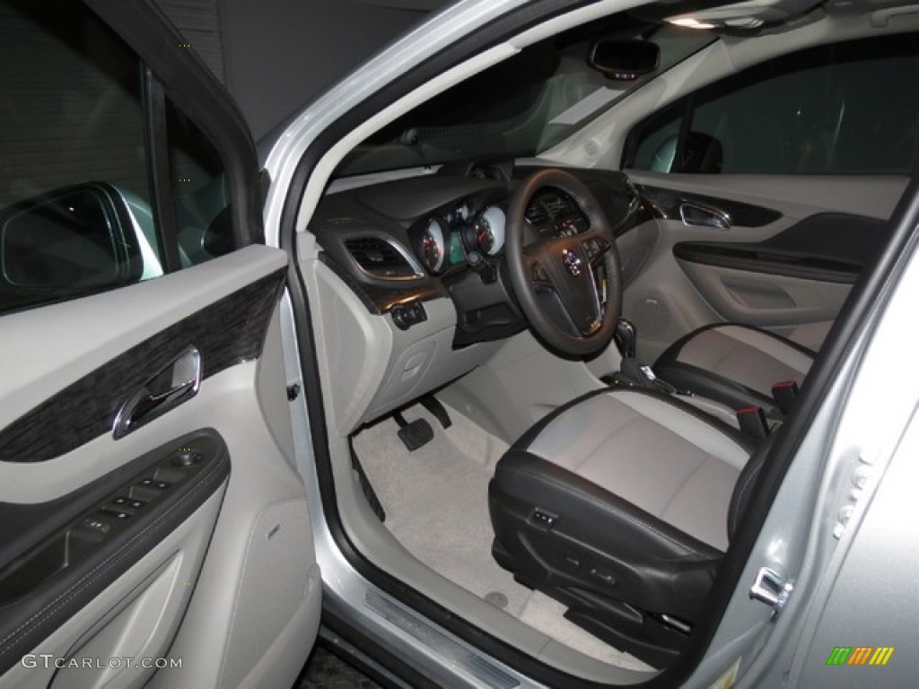 Titanium Interior 2013 Buick Encore Leather Photo #78433715