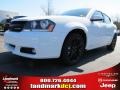 New Bright White 2013 Dodge Avenger SXT Blacktop