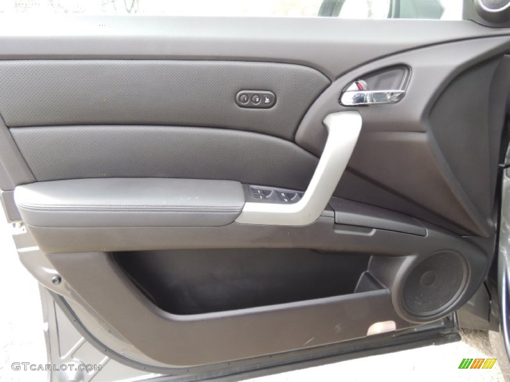2011 Acura RDX SH-AWD Ebony Door Panel Photo #78433823