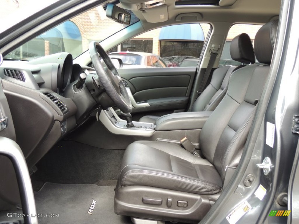 Ebony Interior 2011 Acura RDX SH-AWD Photo #78433898