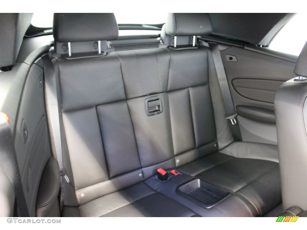 2013 BMW 1 Series 135i Convertible Rear Seat Photo #78434831