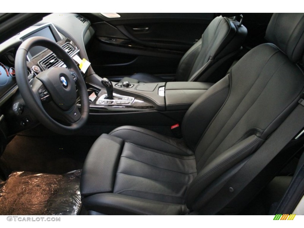 2013 BMW 6 Series 650i xDrive Coupe Front Seat Photo #78435056