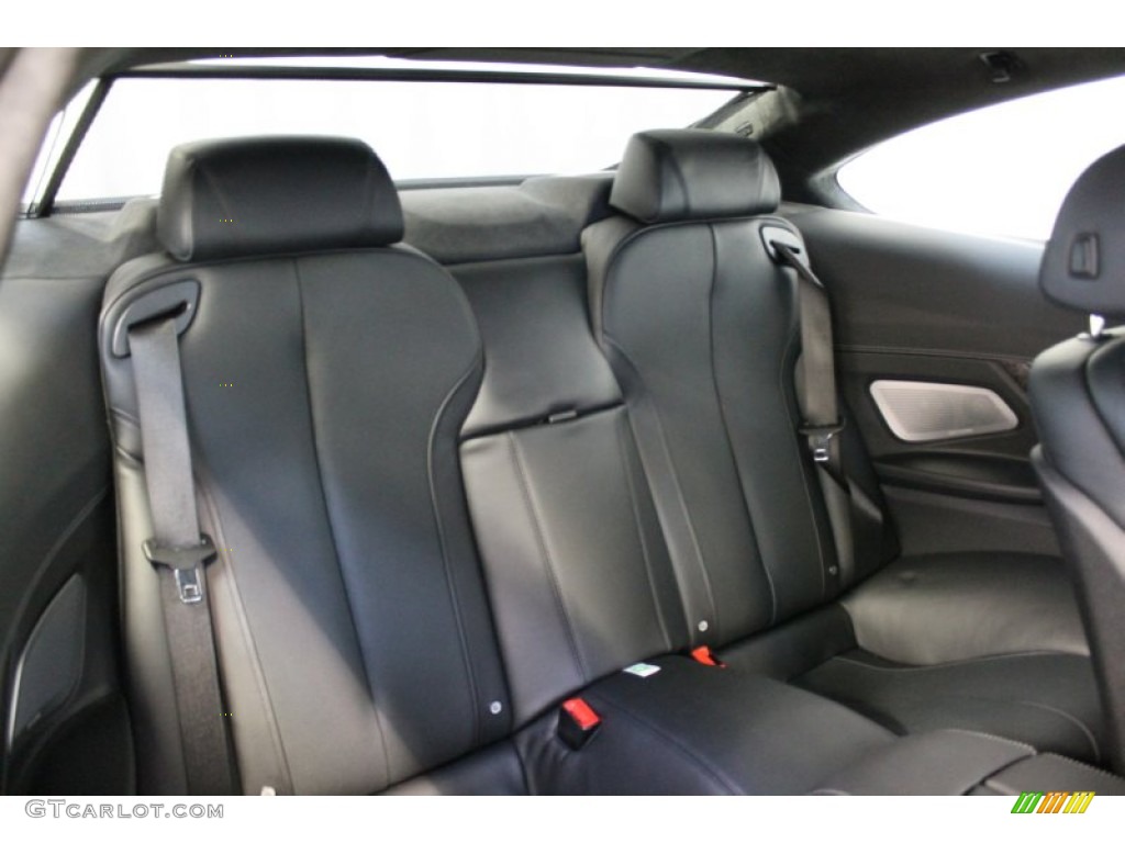 2013 BMW 6 Series 650i xDrive Coupe Rear Seat Photo #78435079