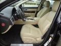 2012 Jaguar XF Barley/Warm Charcoal Interior Front Seat Photo