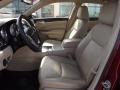 2011 Chrysler 300 Black/Light Frost Beige Interior Front Seat Photo