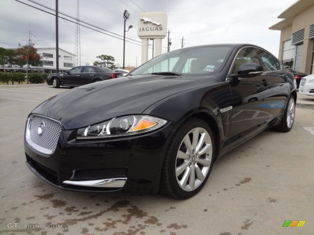 Ebony 2012 Jaguar XF Standard XF Model Exterior Photo #78435137