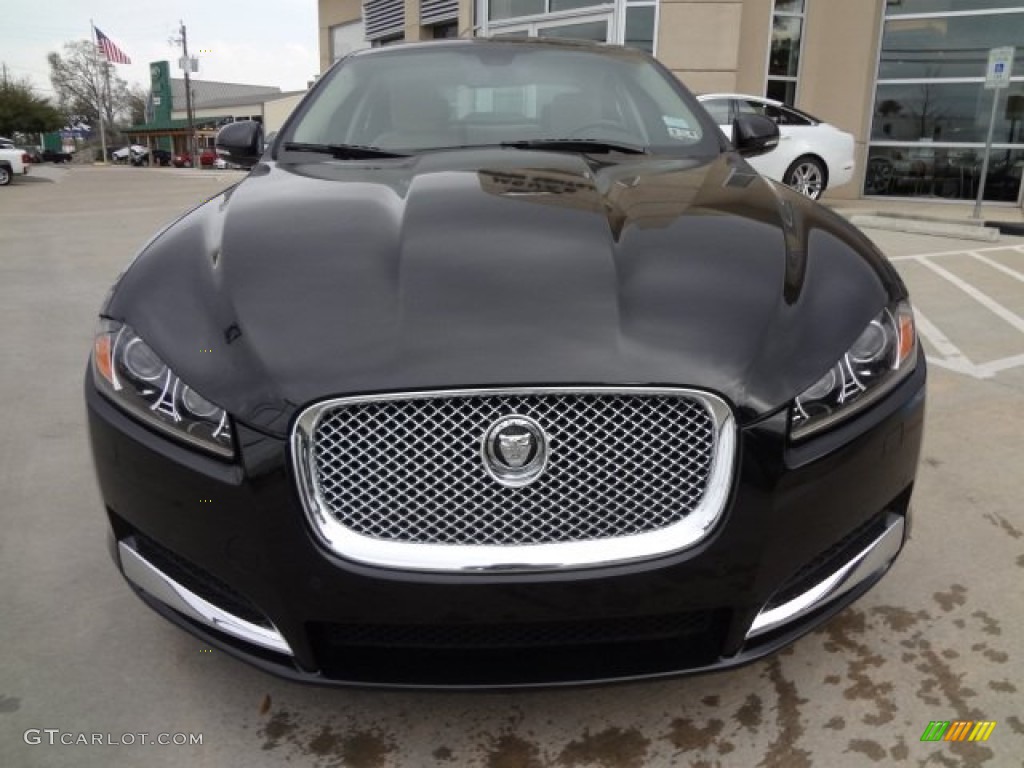Ebony 2012 Jaguar XF Standard XF Model Exterior Photo #78435149