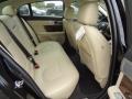 2012 Jaguar XF Barley/Warm Charcoal Interior Rear Seat Photo