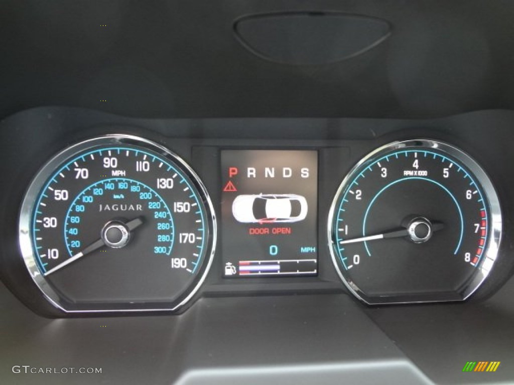 2012 Jaguar XF Standard XF Model Gauges Photo #78435311