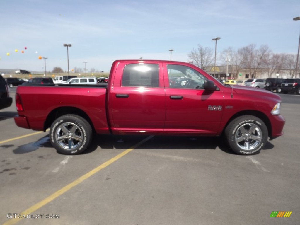 Deep Cherry Red Pearl 2013 Ram 1500 Express Crew Cab Exterior Photo #78435850
