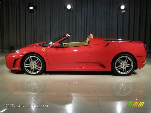 2007 Ferrari F430 Spider F1 in Red, Profile 2007 Ferrari F430 Spider F1 Parts