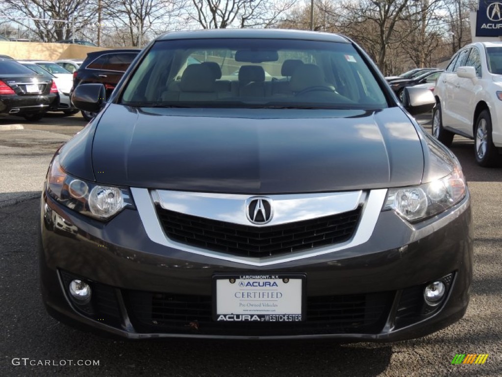 2010 TSX Sedan - Grigio Metallic / Taupe photo #2