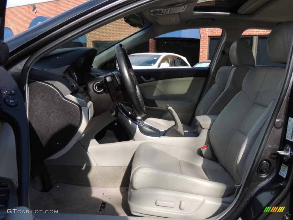 2010 TSX Sedan - Grigio Metallic / Taupe photo #11