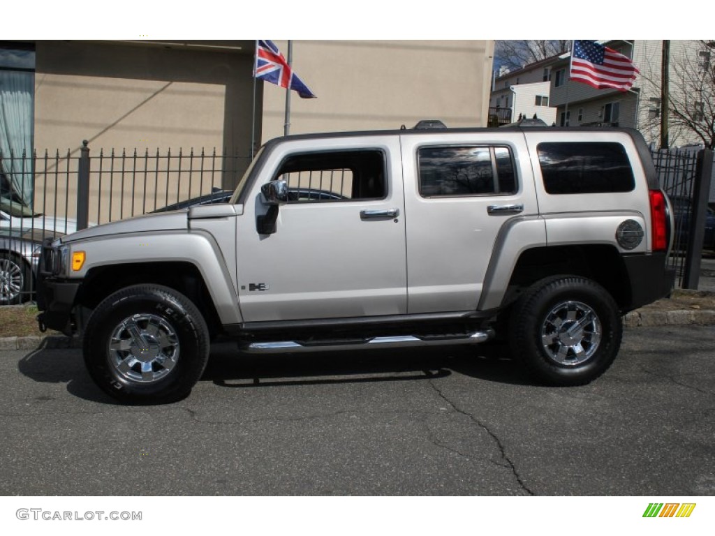 Boulder Gray Metallic 2006 Hummer H3 Standard H3 Model Exterior Photo #78439379