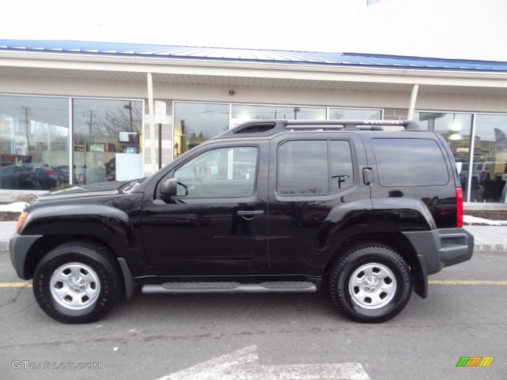 Super Black 2007 Nissan Xterra X 4x4 Exterior Photo #78439702