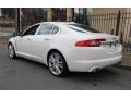 2010 Porcelain White Jaguar XF XF Supercharged Sedan  photo #4