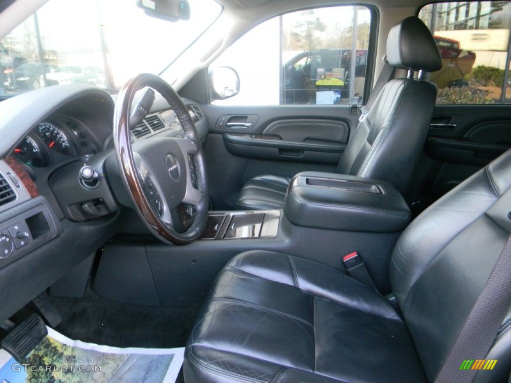 Ebony Interior 2008 GMC Yukon XL Denali AWD Photo #78440342