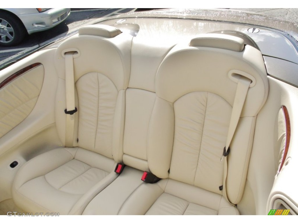 Stone Interior 2009 Mercedes-Benz CLK 350 Grand Edition Cabriolet Photo #78440909