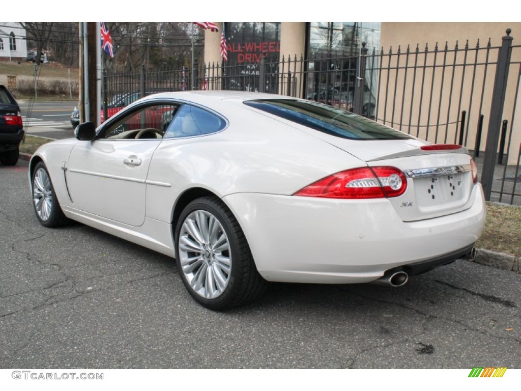 Porcelain White 2010 Jaguar XK XK Coupe Exterior Photo #78440945