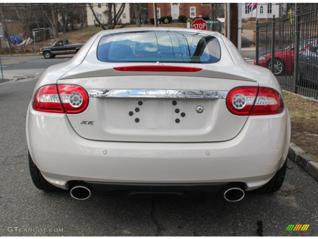 Porcelain White 2010 Jaguar XK XK Coupe Exterior Photo #78440963