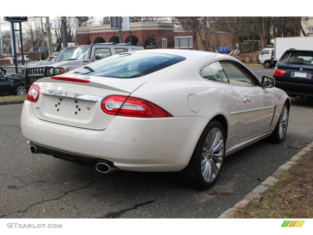 2010 XK XK Coupe - Porcelain White / Caramel photo #6