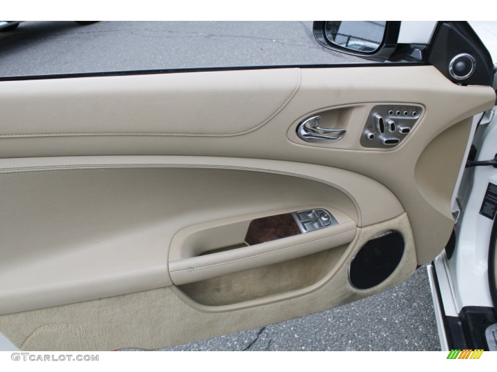 2010 Jaguar XK XK Coupe Caramel Door Panel Photo #78441126