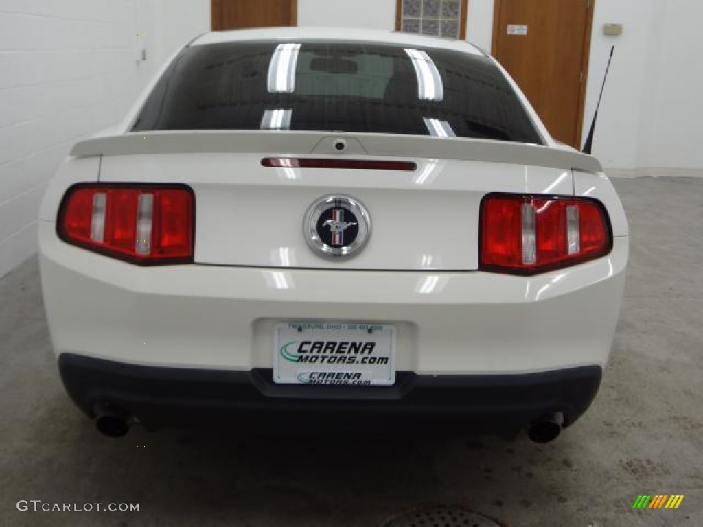 2011 Mustang V6 Premium Coupe - Performance White / Charcoal Black photo #12