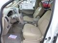 Beige 2013 Nissan Frontier SV V6 Crew Cab 4x4 Interior Color
