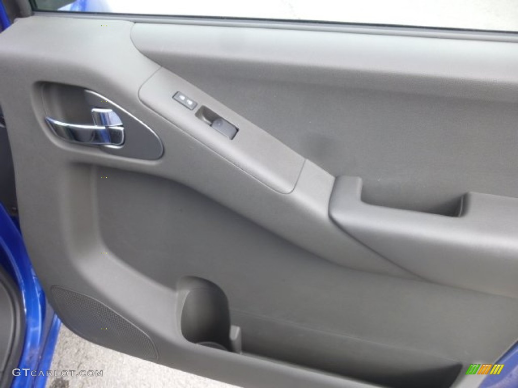 2013 Nissan Frontier Pro-4X King Cab 4x4 Graphite/Steel Pro-4X Door Panel Photo #78442883