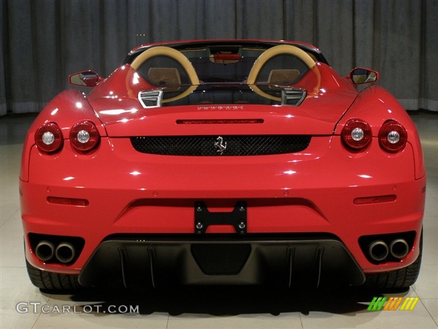 2007 Ferrari F430 Spider F1, Red/Beige, Rear 2007 Ferrari F430 Spider F1 Parts