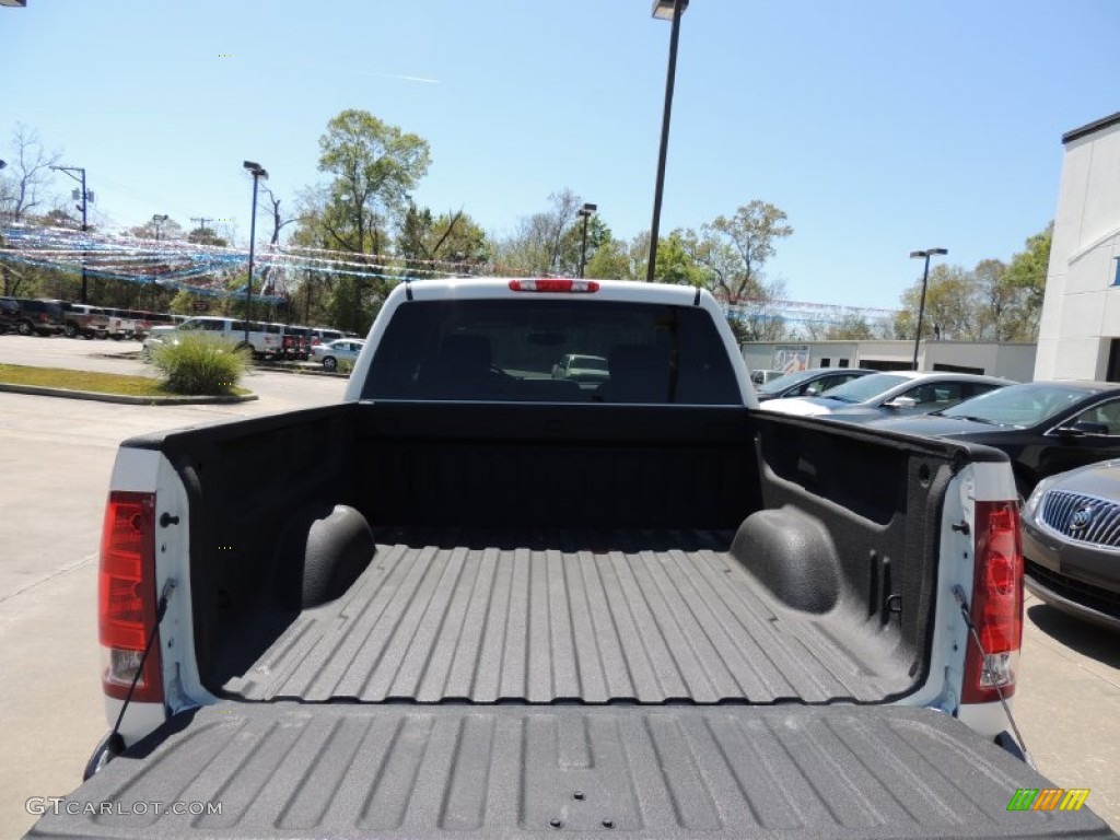 2012 Sierra 1500 SLE Crew Cab - Summit White / Ebony photo #6