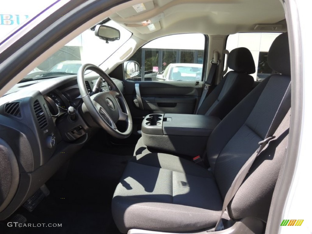 2012 Sierra 1500 SLE Crew Cab - Summit White / Ebony photo #8