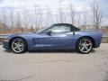 Supersonic Blue Metallic 2012 Chevrolet Corvette Convertible Exterior