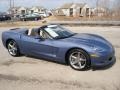 Supersonic Blue Metallic 2012 Chevrolet Corvette Convertible Exterior