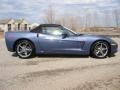 Supersonic Blue Metallic 2012 Chevrolet Corvette Convertible Exterior