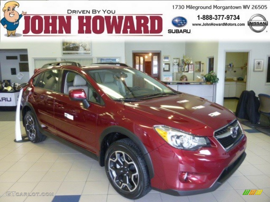 2013 XV Crosstrek 2.0 Limited - Venetian Red Pearl / Ivory photo #1