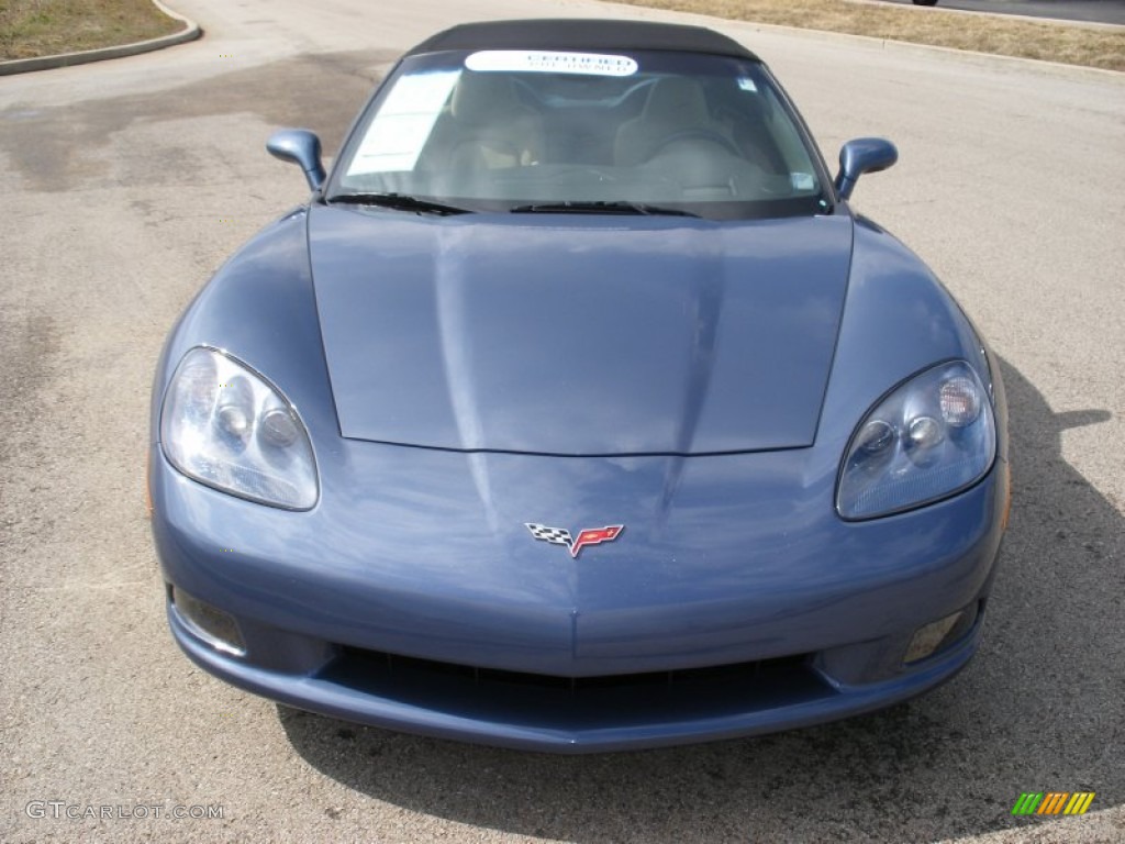 2012 Corvette Convertible - Supersonic Blue Metallic / Cashmere photo #13