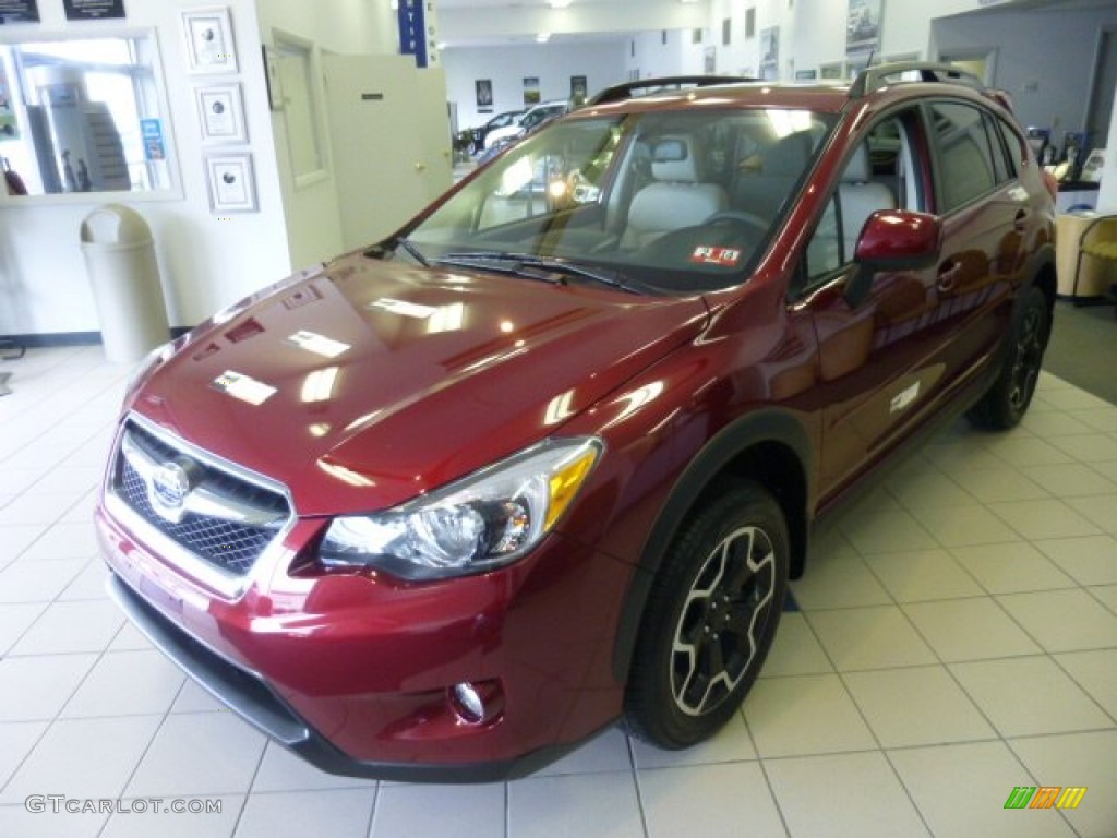 2013 XV Crosstrek 2.0 Limited - Venetian Red Pearl / Ivory photo #3