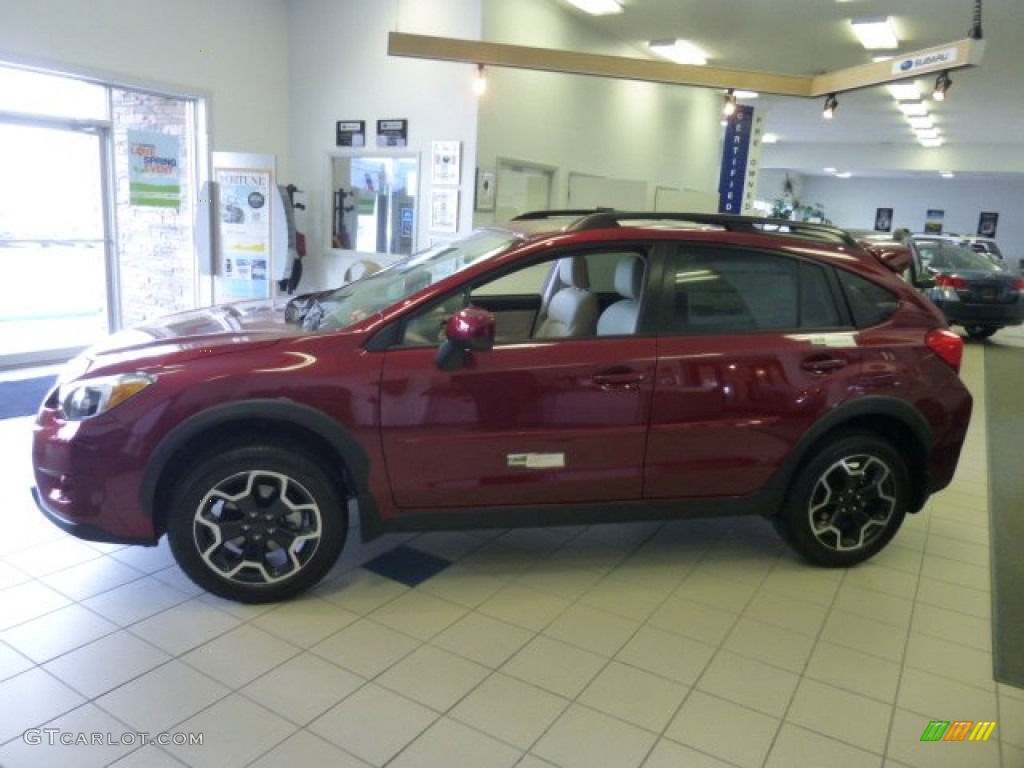 2013 XV Crosstrek 2.0 Limited - Venetian Red Pearl / Ivory photo #4