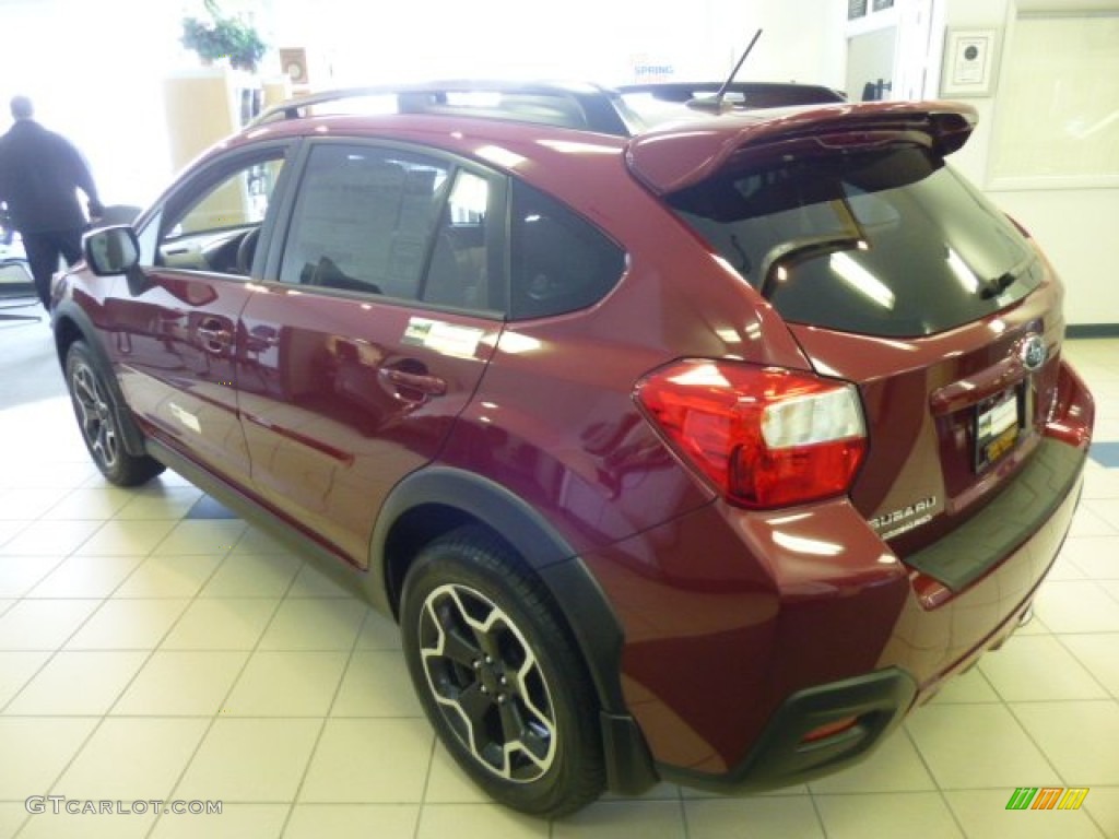 2013 XV Crosstrek 2.0 Limited - Venetian Red Pearl / Ivory photo #5