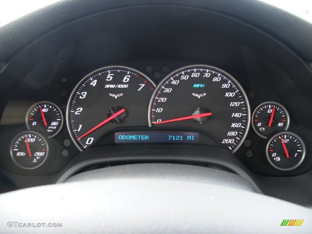 2012 Chevrolet Corvette Convertible Gauges Photos
