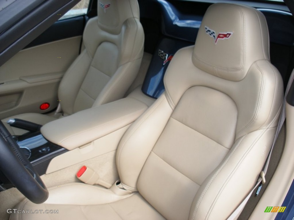 2012 Corvette Convertible - Supersonic Blue Metallic / Cashmere photo #18
